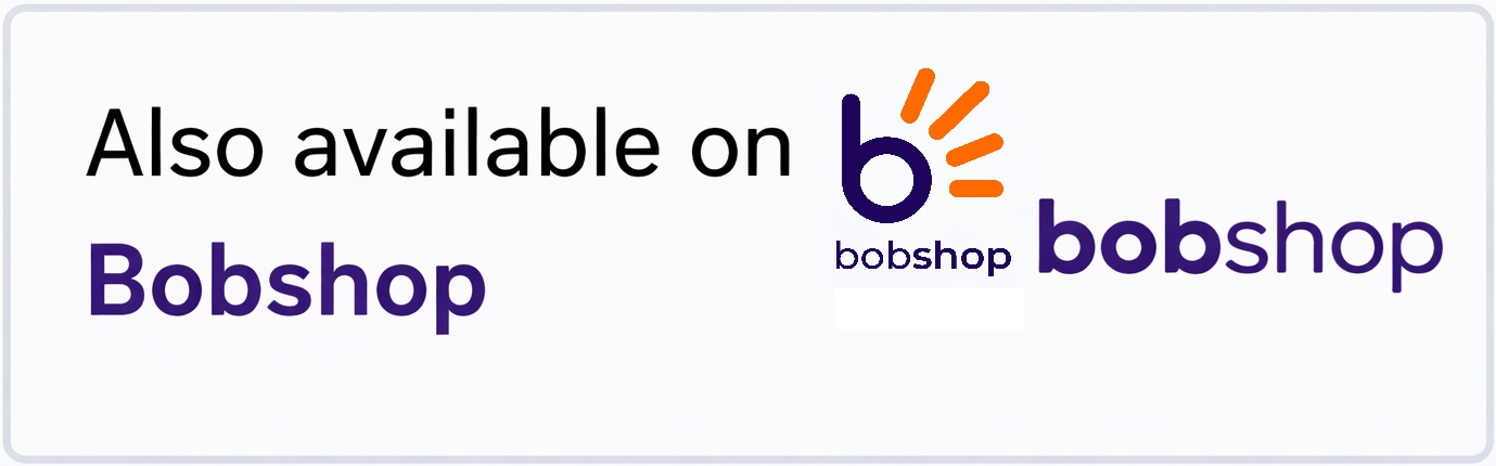 Also available on BobShop